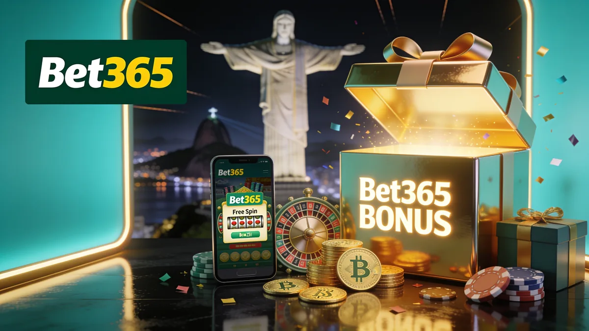 Bônus de boas-vindas do cassino bet365 para jogadores no Brasil